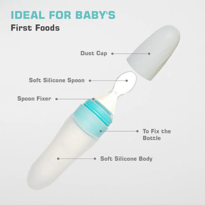 QuickFeed™ | Silicone Feeding Bottle Spoon