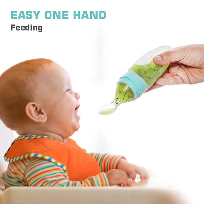QuickFeed™ | Silicone Feeding Bottle Spoon