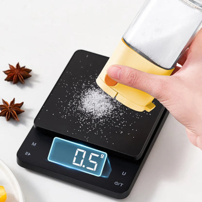 PinchPerfect - Precision Press Salt Dispenser | Seasoning Dispenser (Salt, Masala, Turmeric, etc)