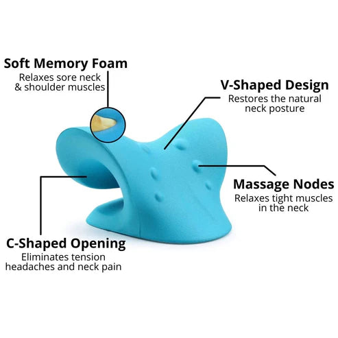 OrthoCurve™ | Cervical Neck Traction Pillow