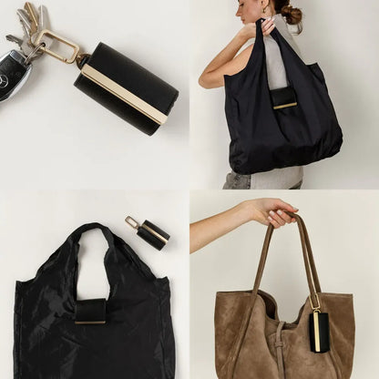 LuxeFold Tote Bag | Keychain to Spacious Bag in Seconds